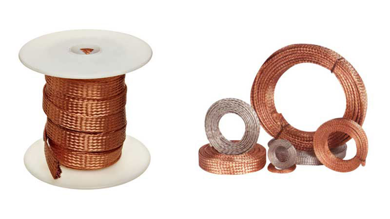 Copper Braided Strip (Tinned/Untinned)